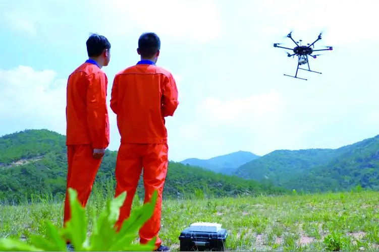 德格无人机倾斜摄影巡检拍摄